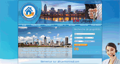 Desktop Screenshot of alouermontreal.com