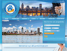 Tablet Screenshot of alouermontreal.com